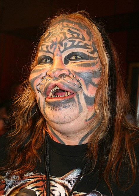 Cat Man Tattoo